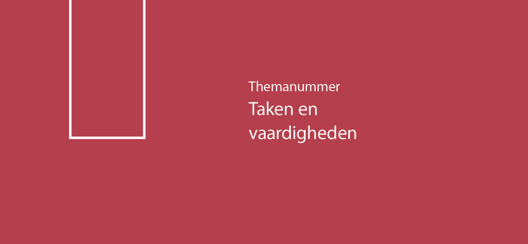 Themanummer Tijdschrift voor Arbeidsvraagstukken