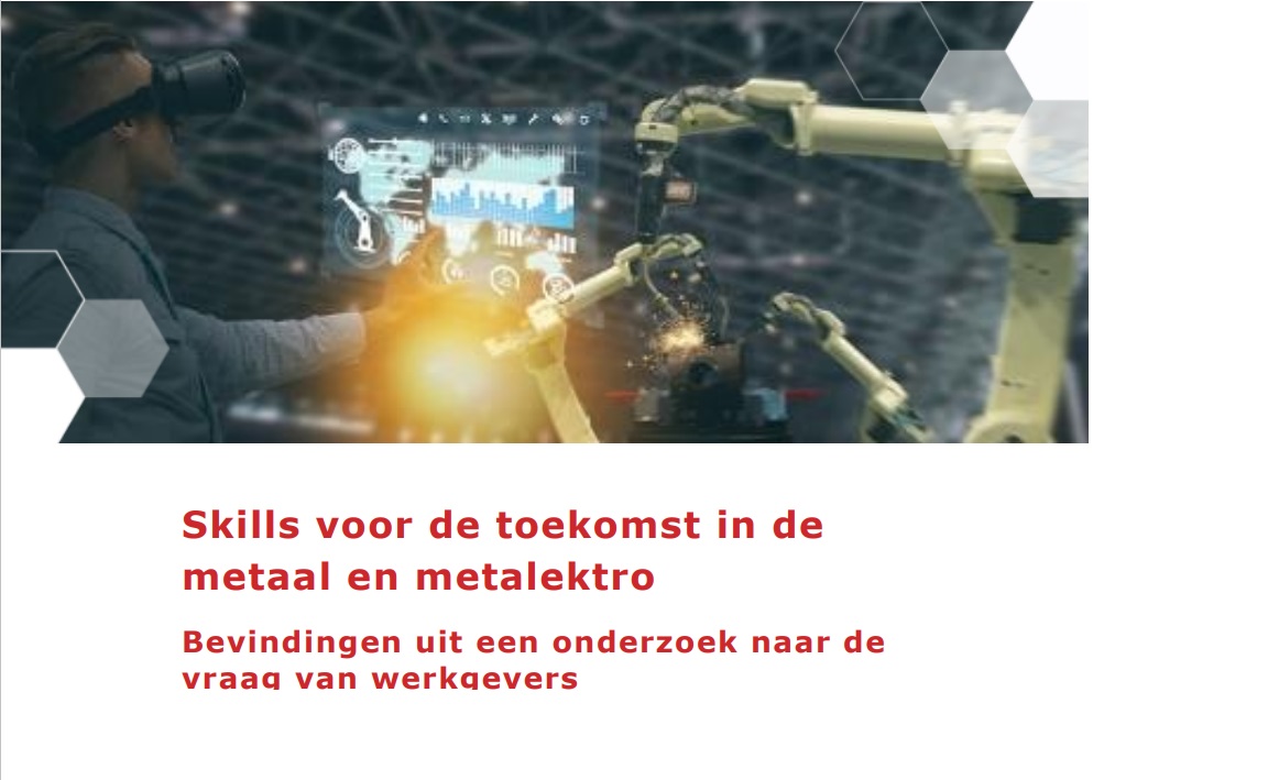Onderzoeksrapport Panteia Skills voor de toekomst in de metaal en metalektro